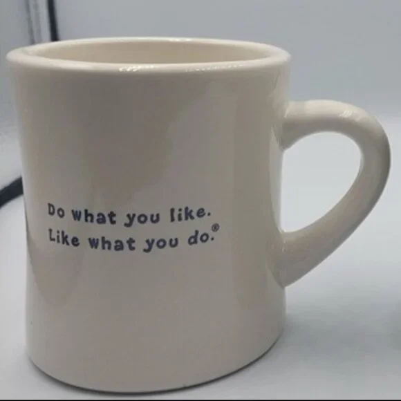 Life Is Good Home Diner Mug Just Married Jeep Bride & Groom White EUC - Picture 3 of 5